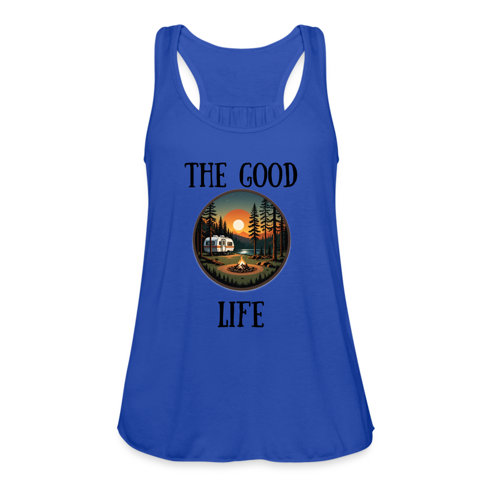 Camper Good Life Women's Tank - royal blue