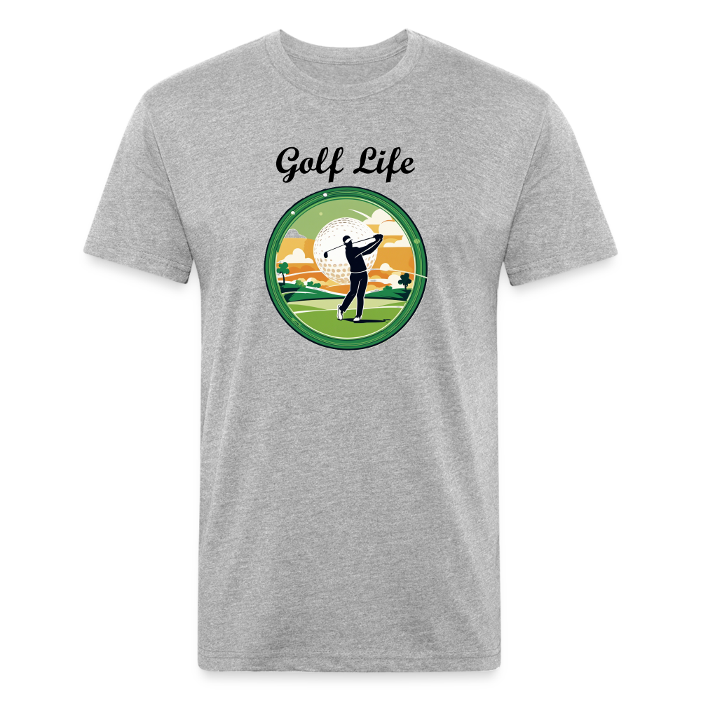 Golf Life Tee - heather gray