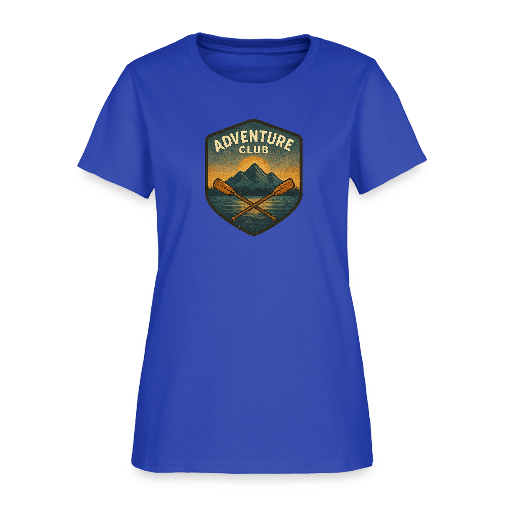 Adventure Club Women's Tee - royal blue