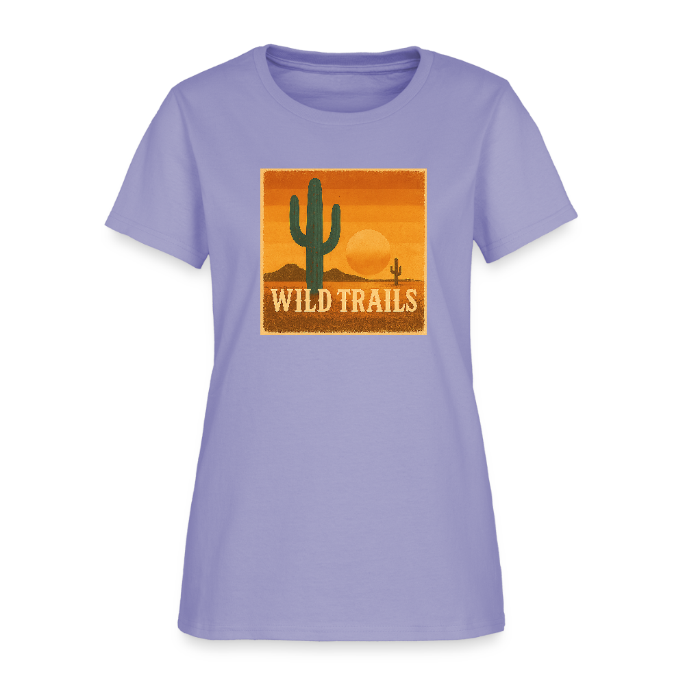 Wild Trails Women's Tee - lavender
