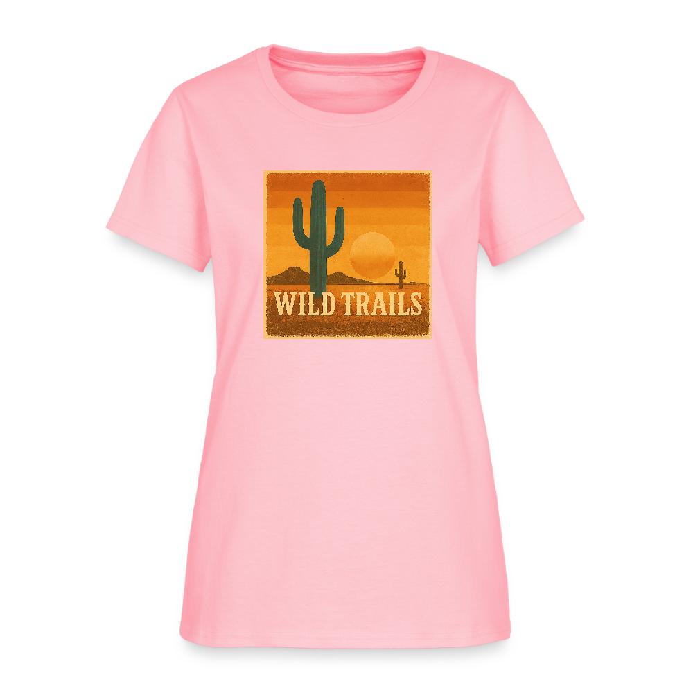 Wild Trails Women's Tee - pink