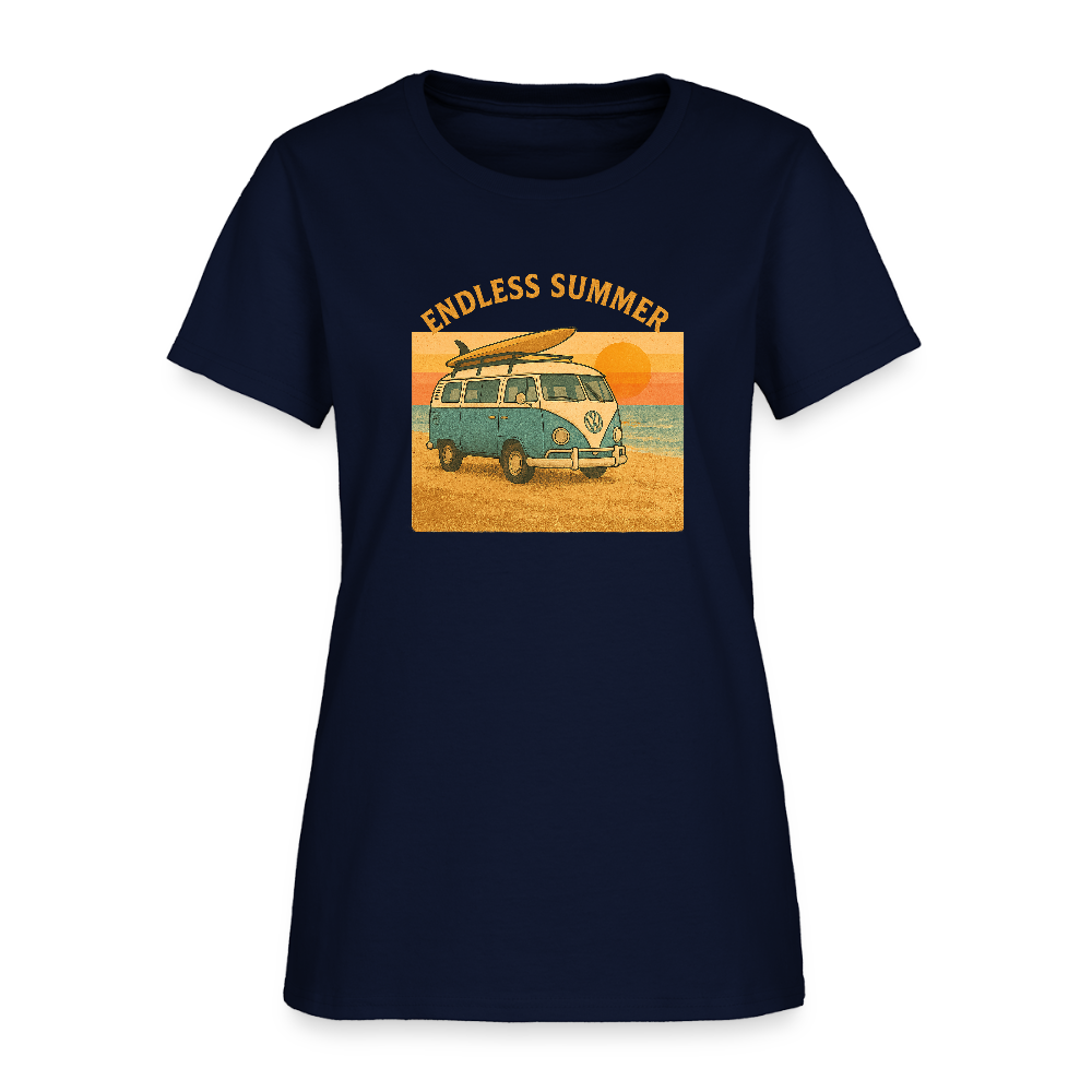 Endless Summer Women's Tee - navy