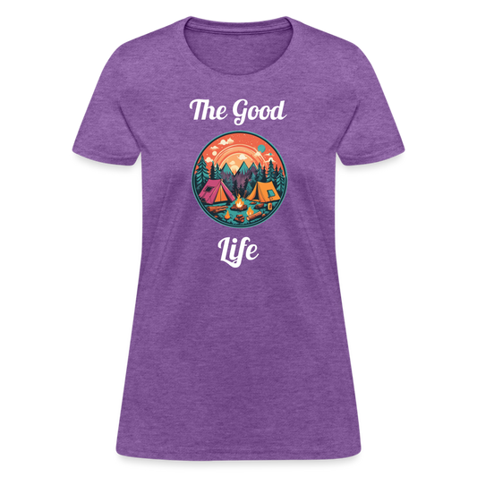 Good Life Women's Tee - purple heather