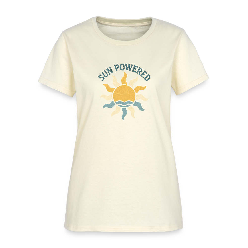 Sun Powered Women's Tee - off white