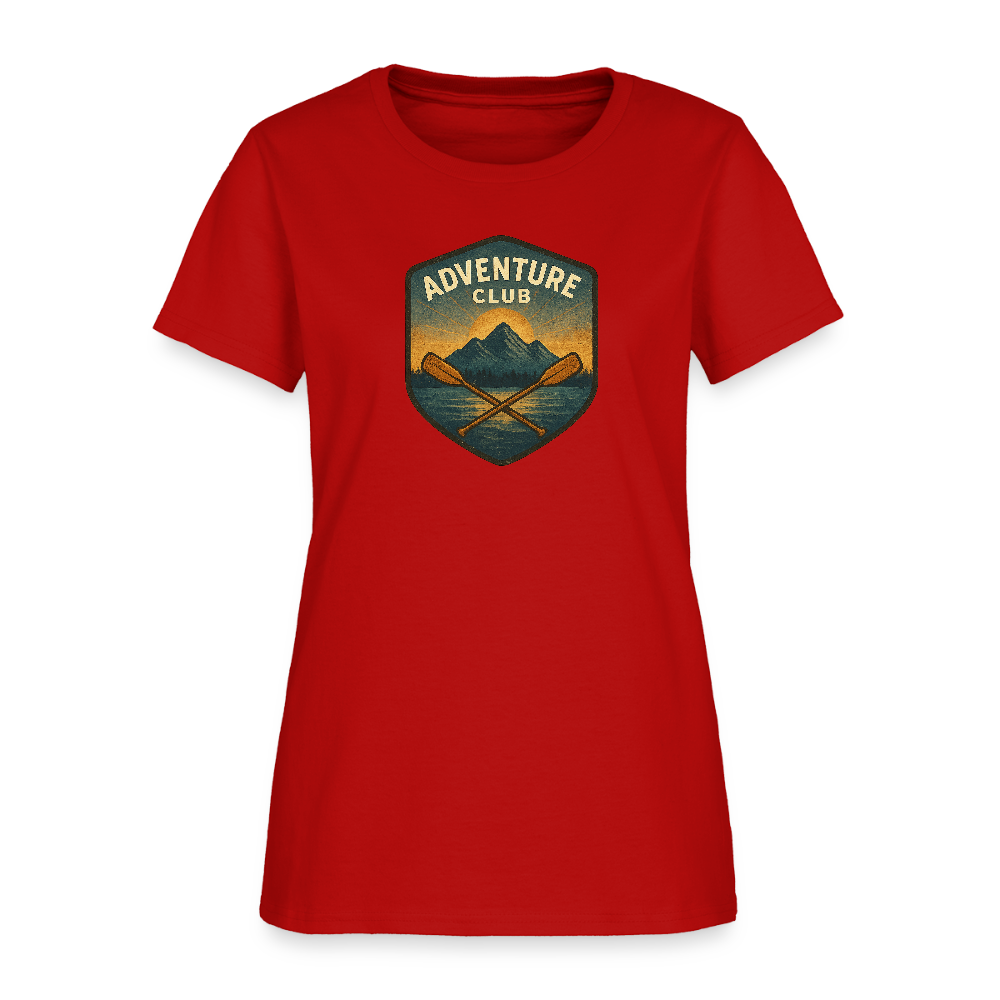 Adventure Club Women's Tee - red