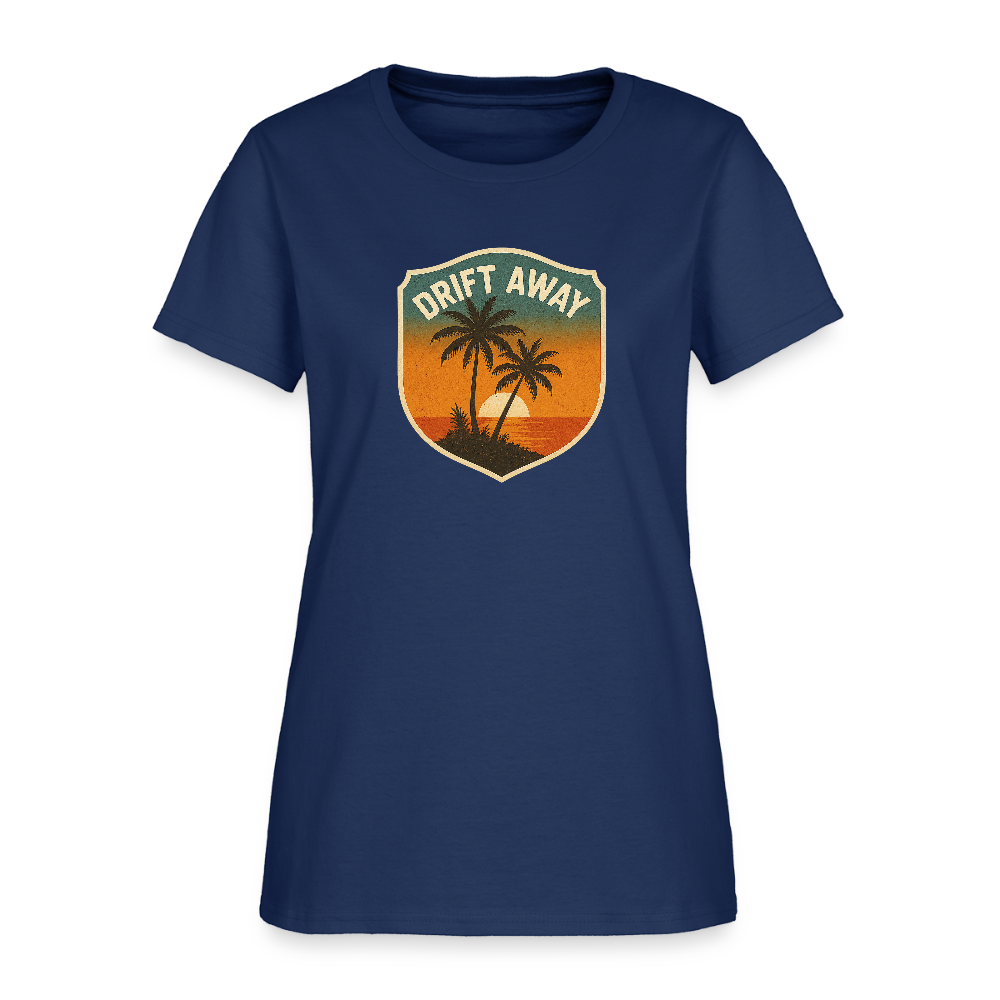 Drift Away Women's Tee -  blue dusk