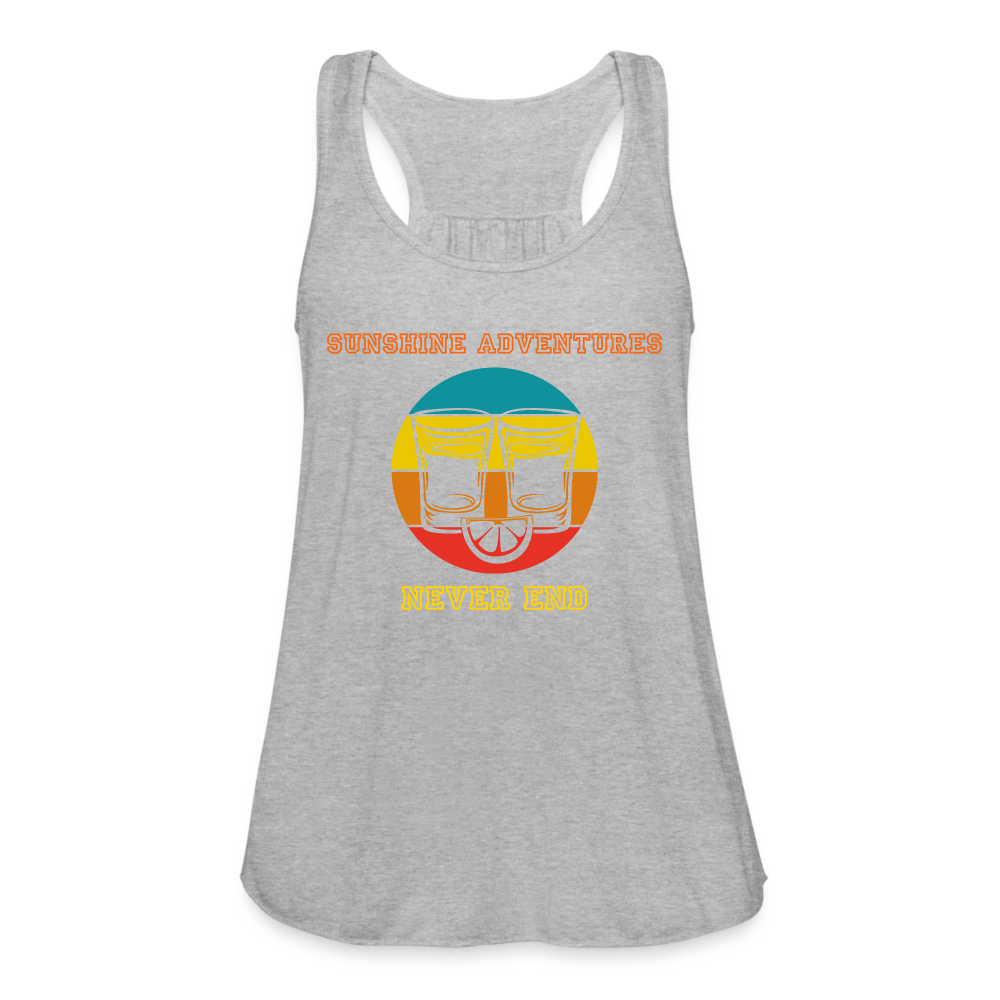 Never End Drinks Women's Tank - heather gray