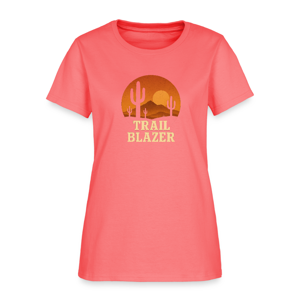 Trail Blazer Women's Tee - coral