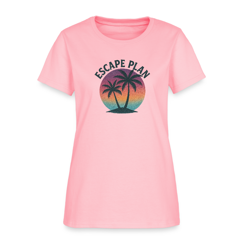 Escape Plan Women's Tee - pink