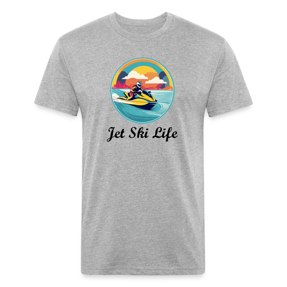 Jet Ski Life Tee - heather gray