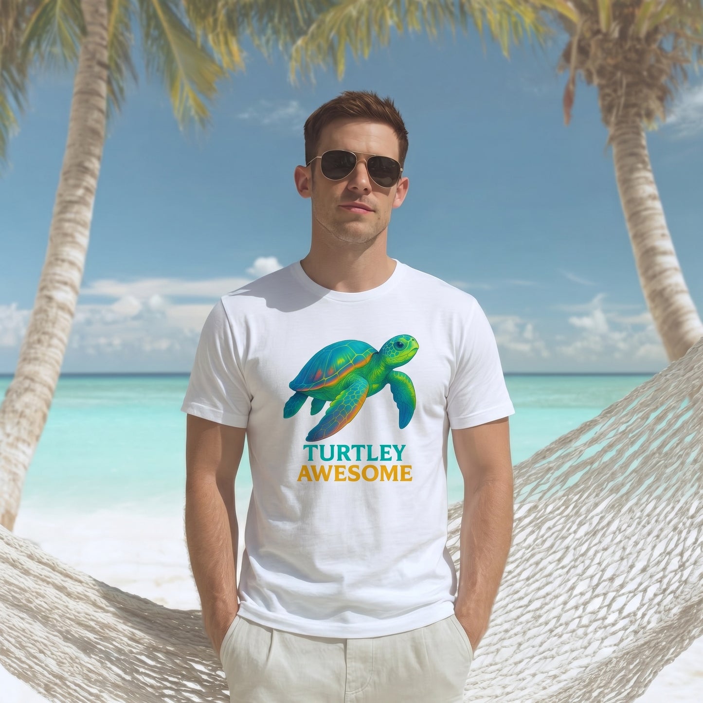 Turtley Awesome Sea Turtle Tee