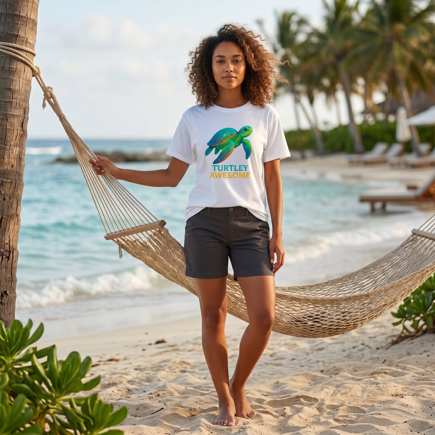 Turtley Awesome Sea Turtle Tee