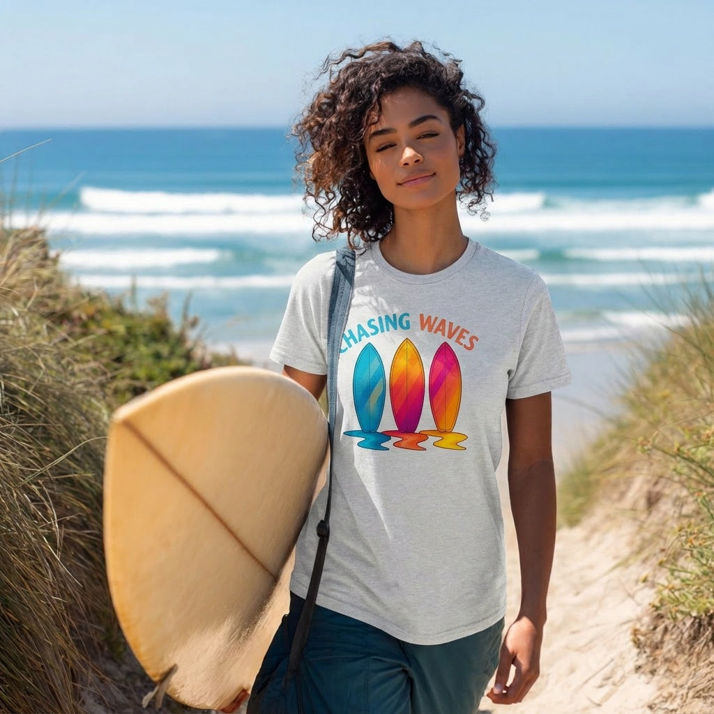 Chasing Waves Surf Lifestyle Tee