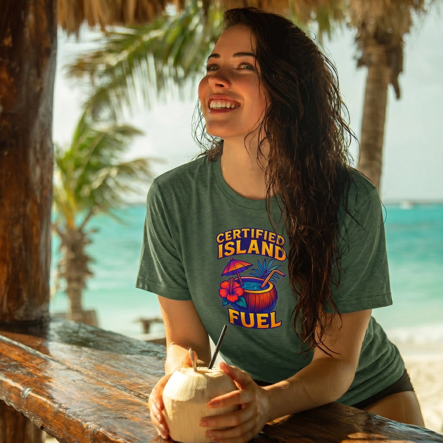 Certified Island Fuel Tropical Tee