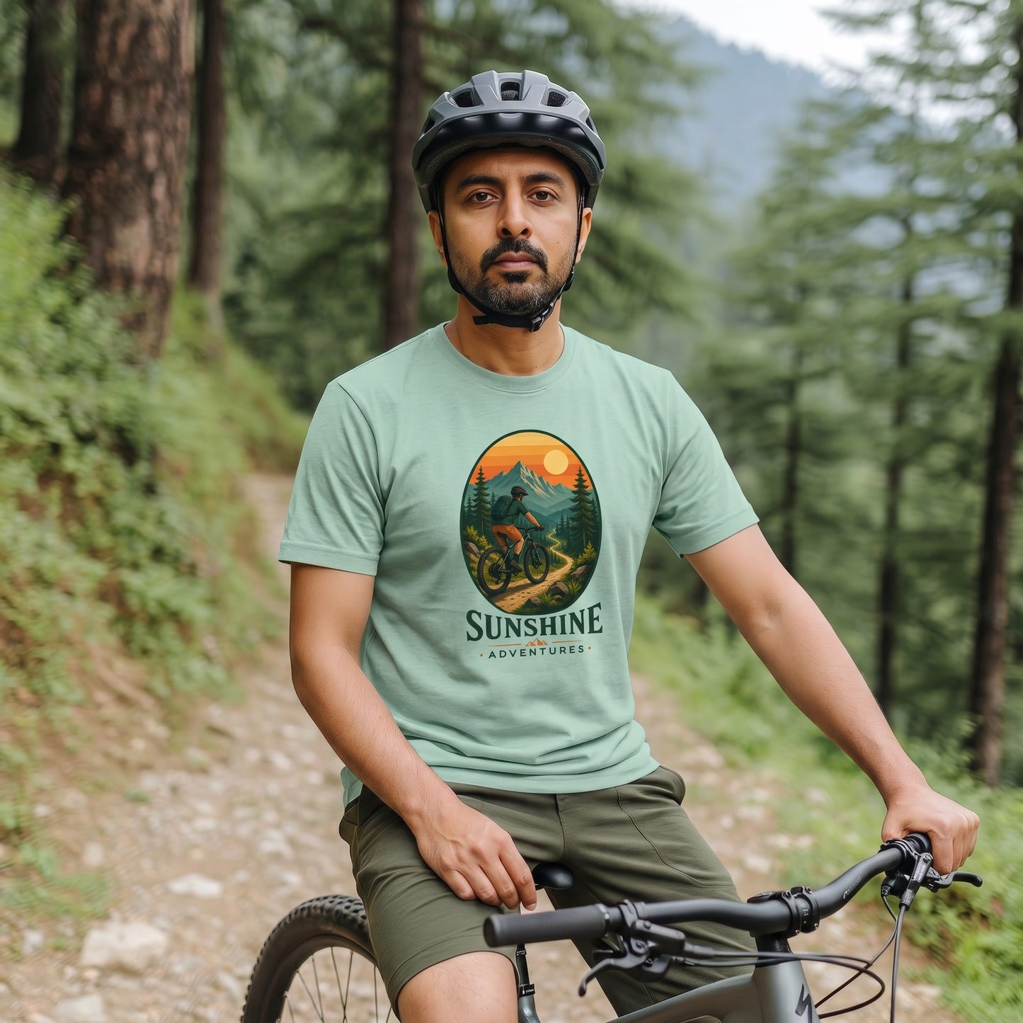 Sunshine Adventures Retro MTB Tee