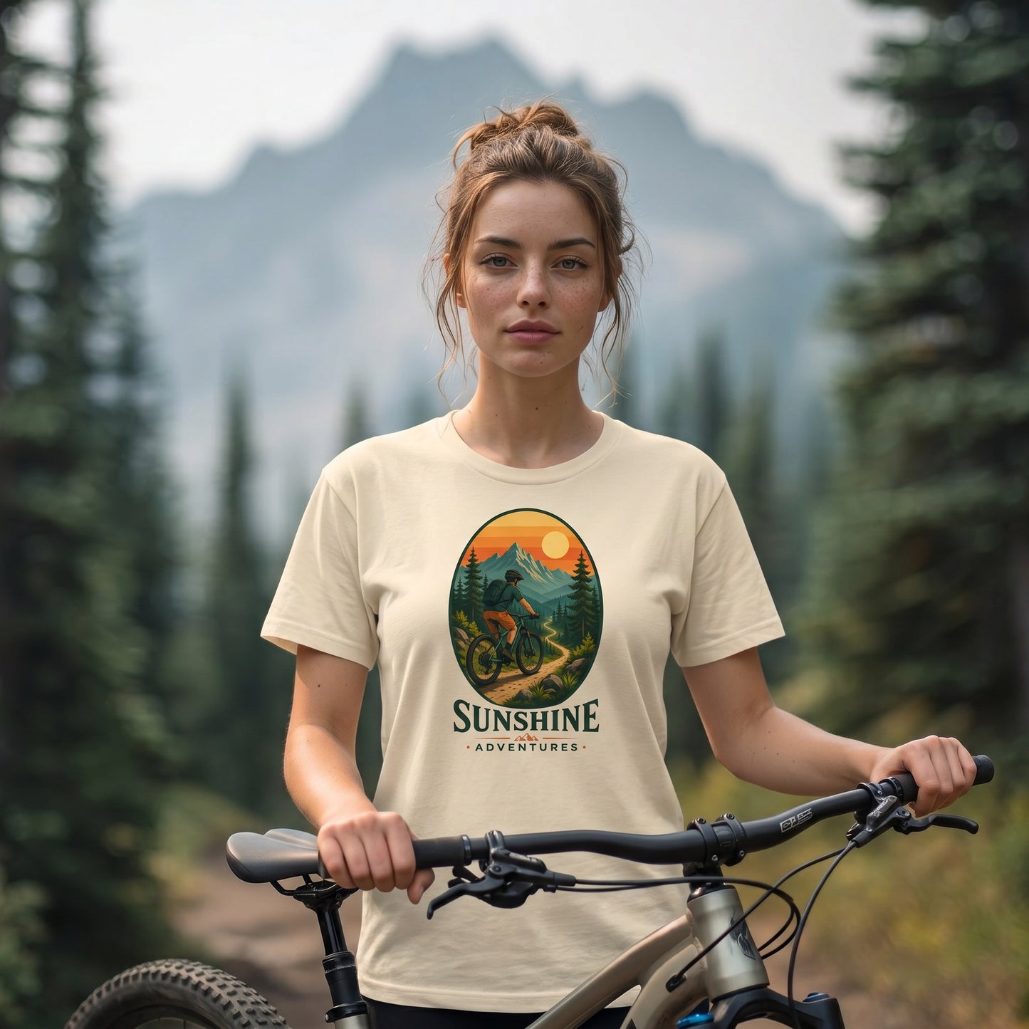 Sunshine Adventures Retro MTB Tee