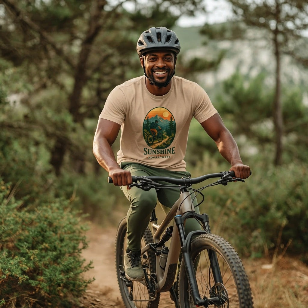 Sunshine Adventures Retro MTB Tee