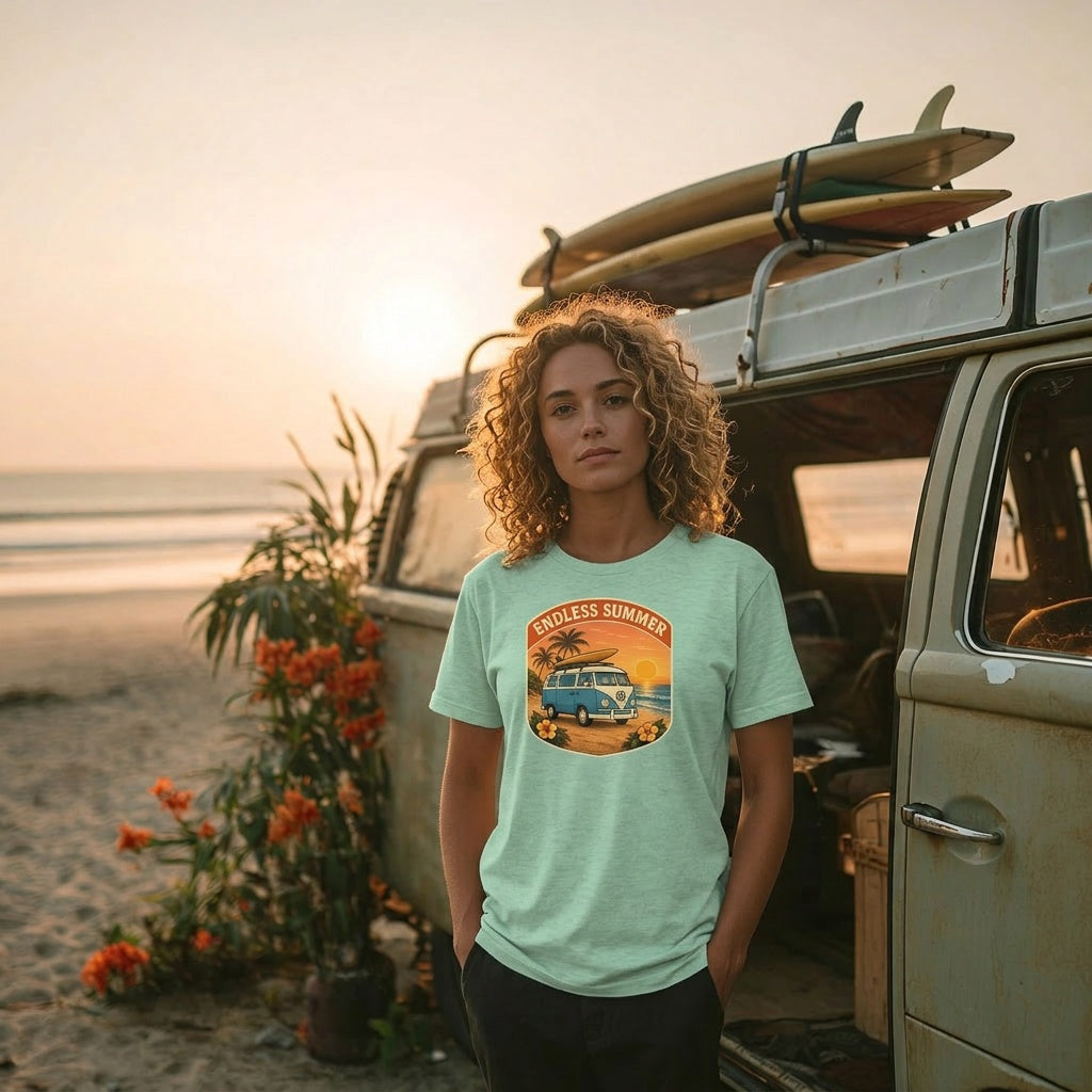 Endless Summer Surf Van Tee