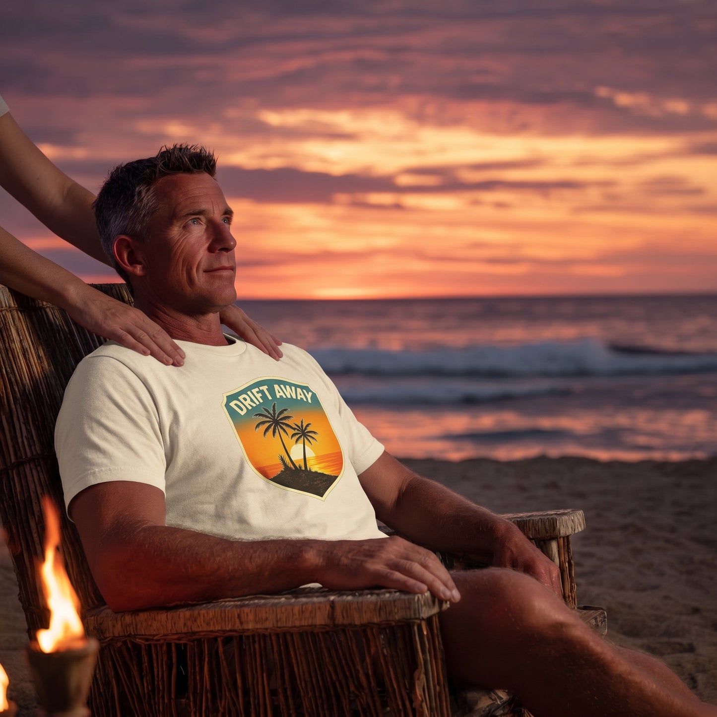 Drift Away Island Graphic Tee