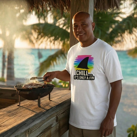 Chill...It's Only a Fin Shark Tee