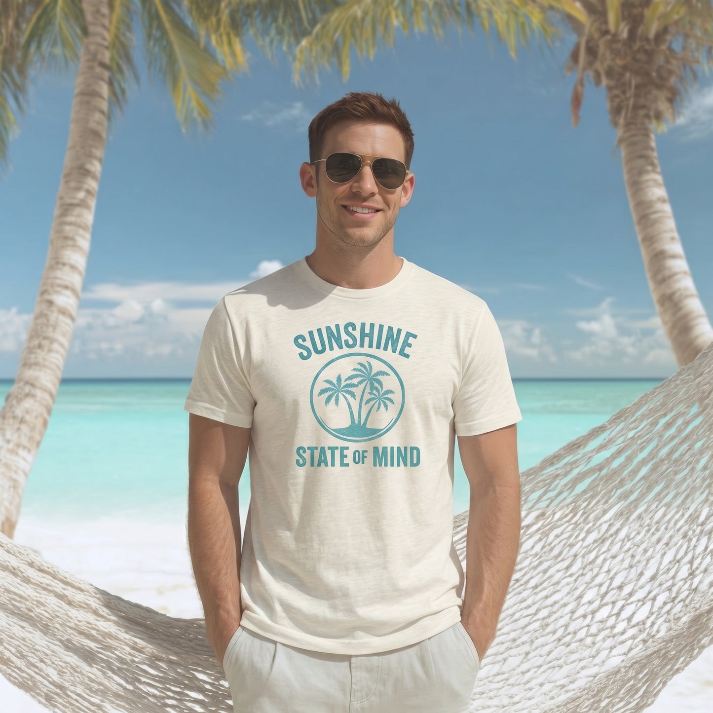 Sunshine State of Mind Retro Tee