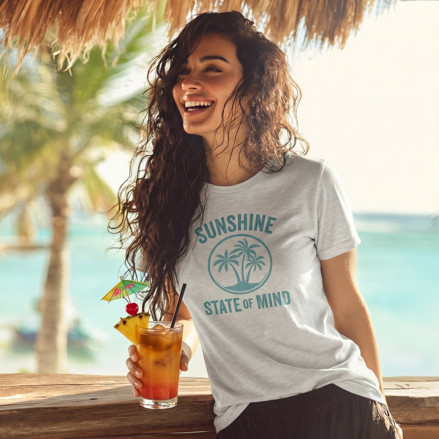 Sunshine State of Mind Retro Tee