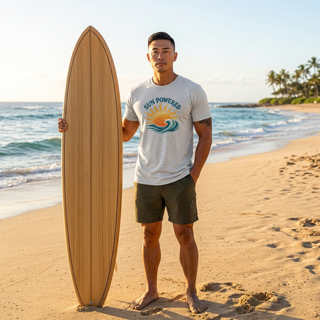 Sun Powered Retro Sunshine Tee