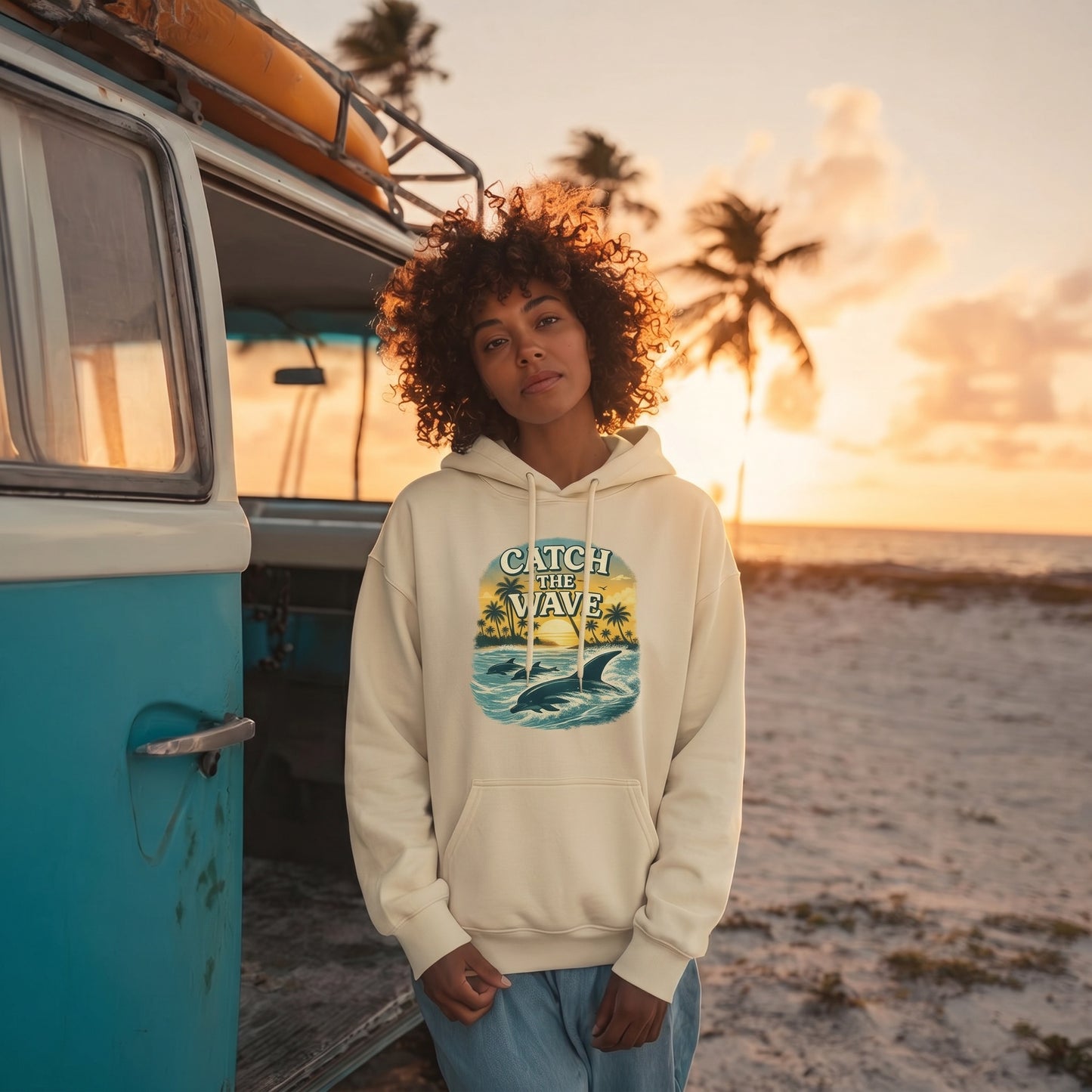 Catch the Wave Ocean Sunset Hoodie