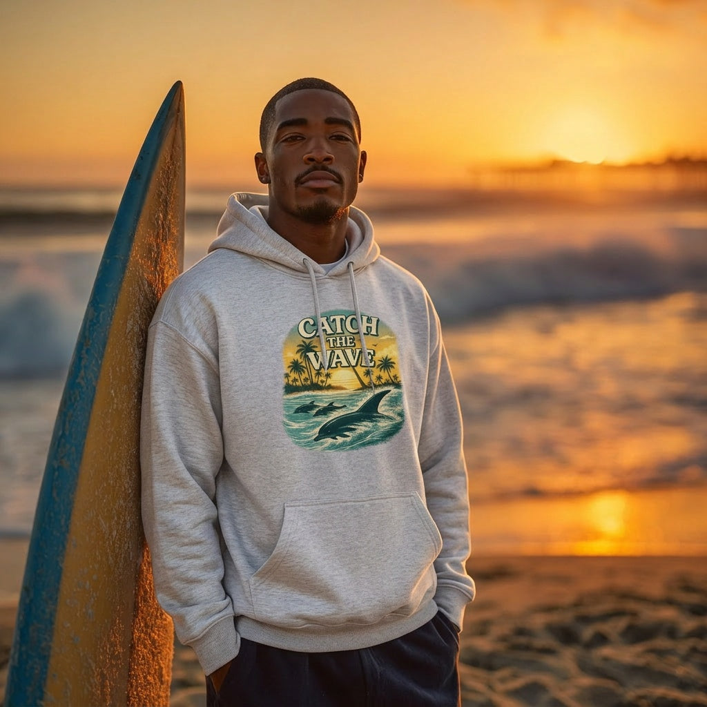 Catch the Wave Ocean Sunset Hoodie
