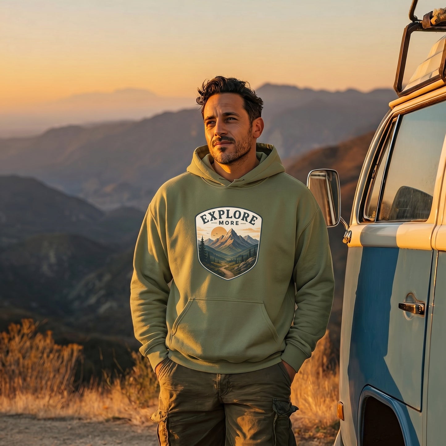 Explore More Mountain Adventure Hoodie