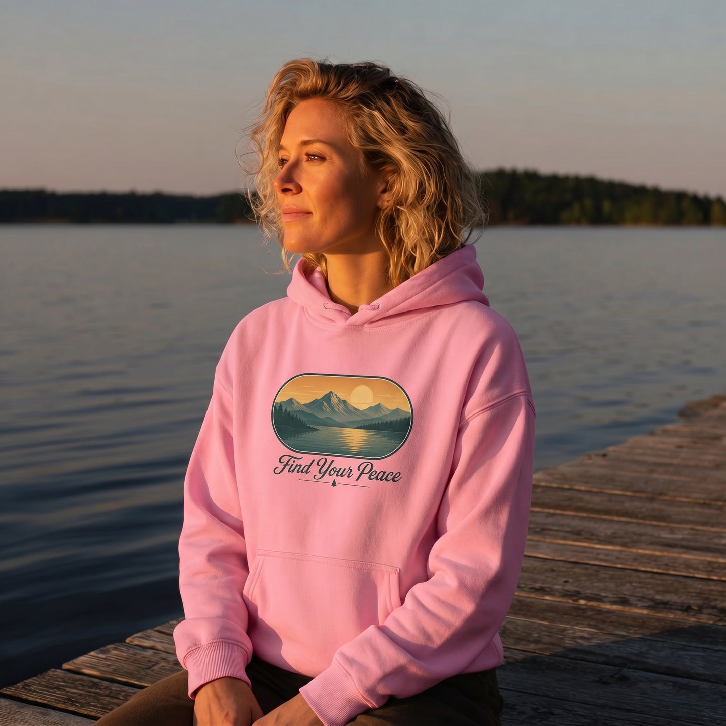 Find Your Peace Nature Hoodie