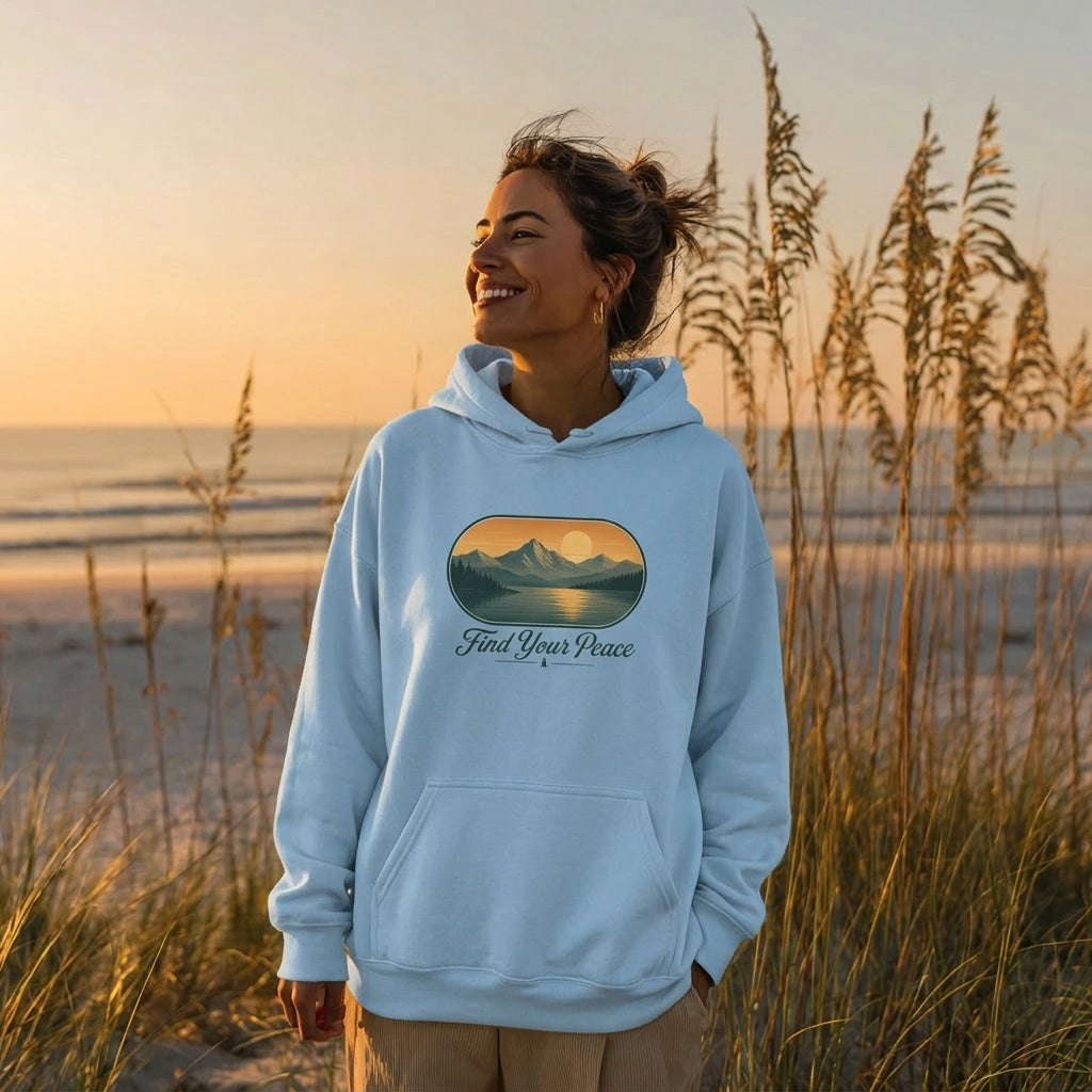 Find Your Peace Nature Hoodie