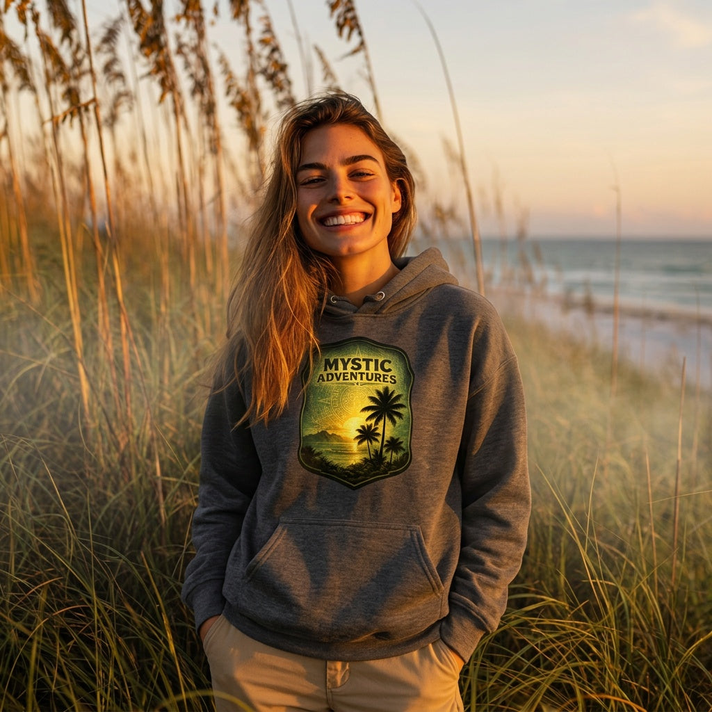 Mystic Adventures Tropical Sunset Hoodie