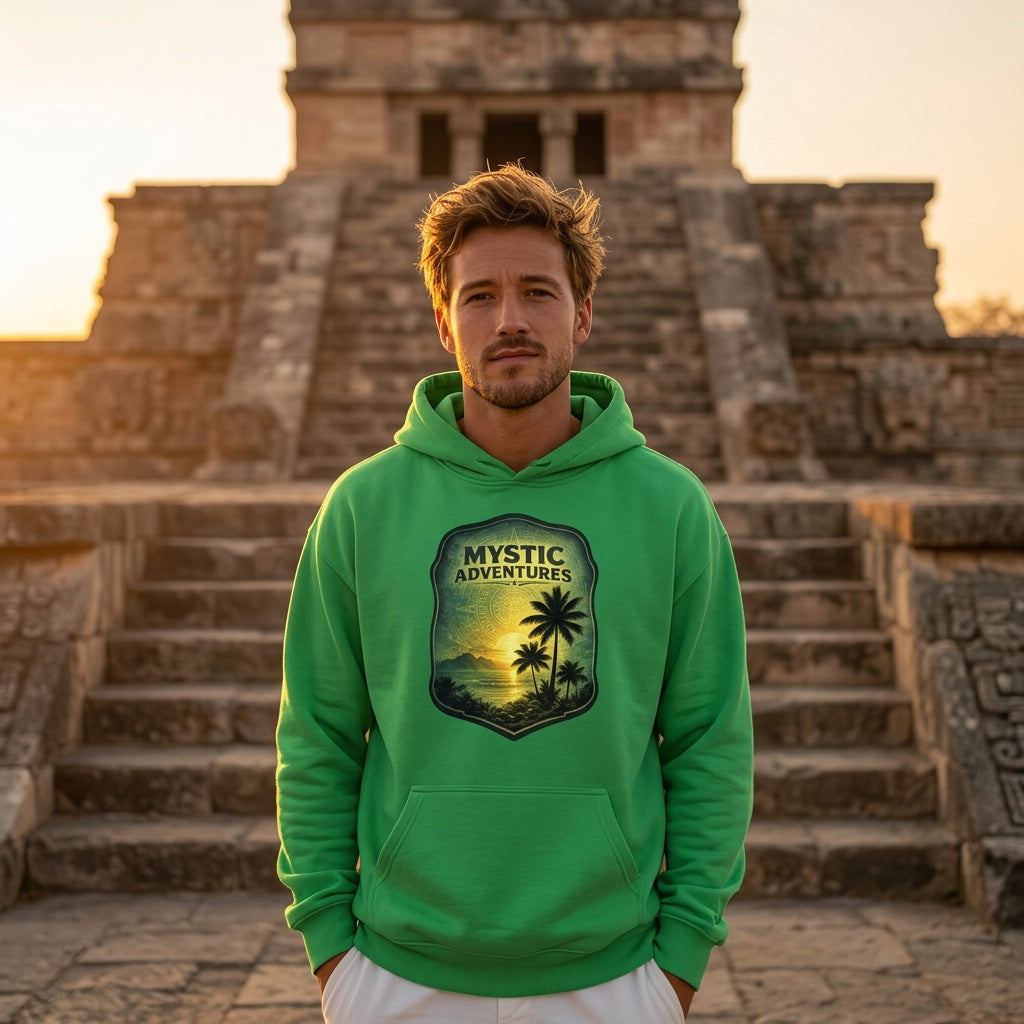 Mystic Adventures Tropical Sunset Hoodie