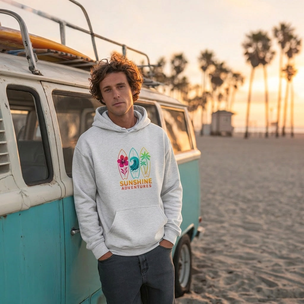 Sunshine Adventures Surfboards Hoodie