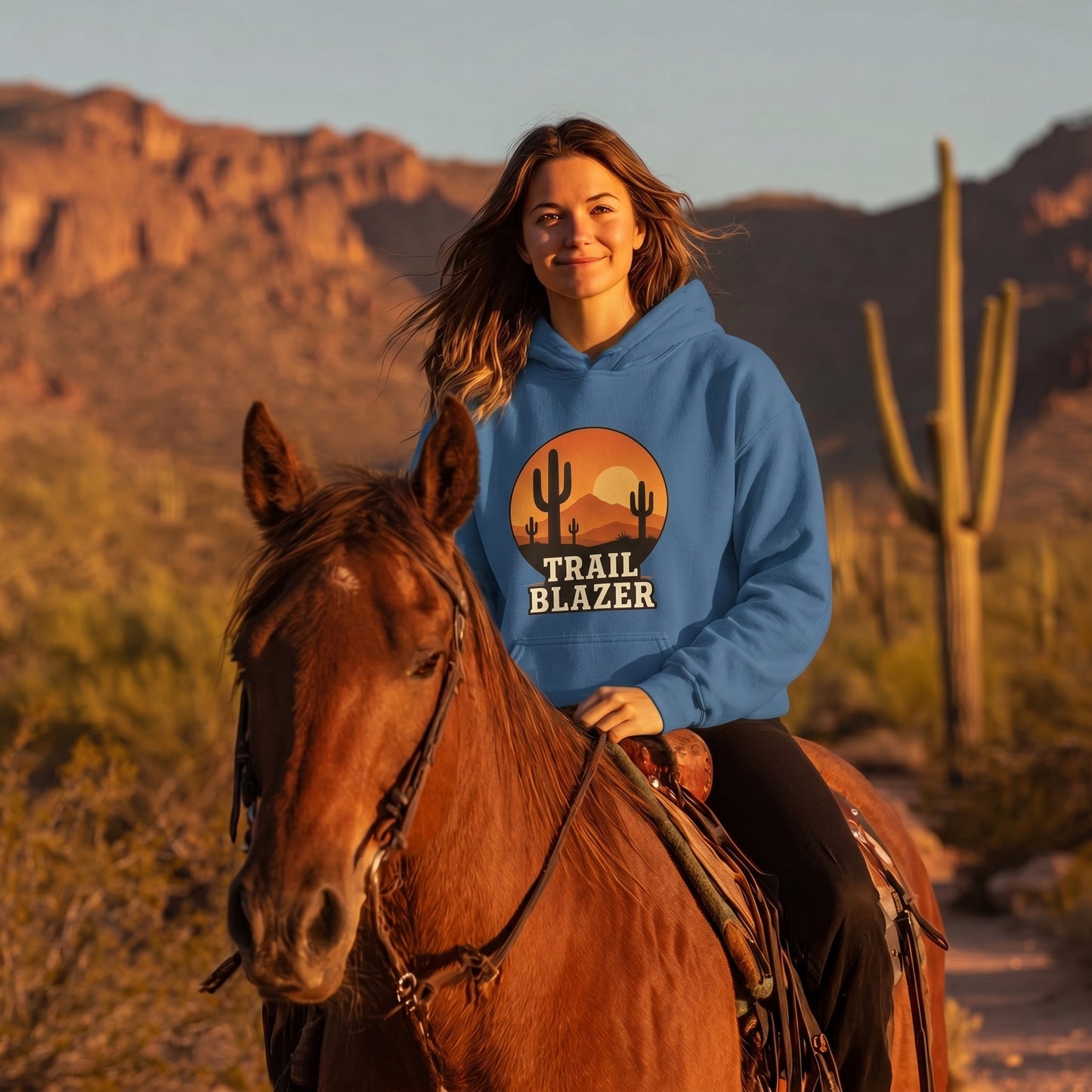 Trail Blazer Desert Adventure Hoodie