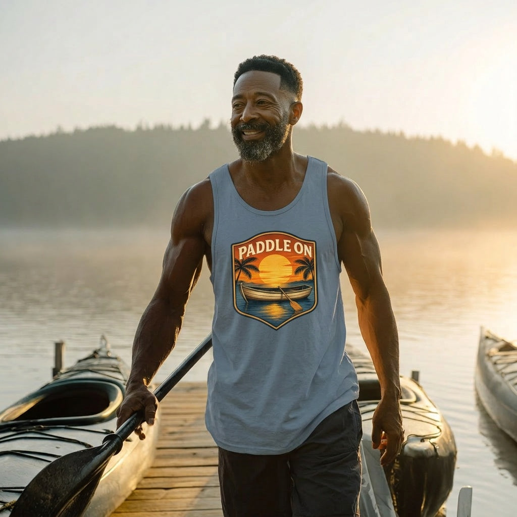 Paddle On Adventure Tank Top