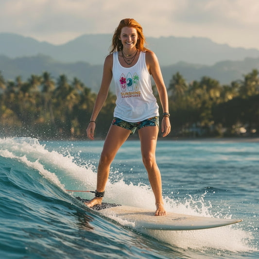 Sunshine Adventures Surfboards Tank Top