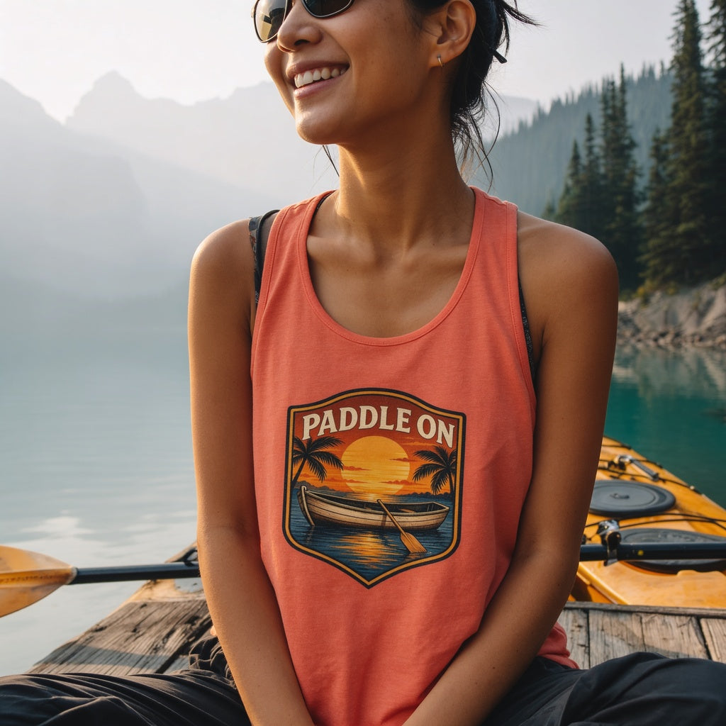Paddle On Adventure Tank Top