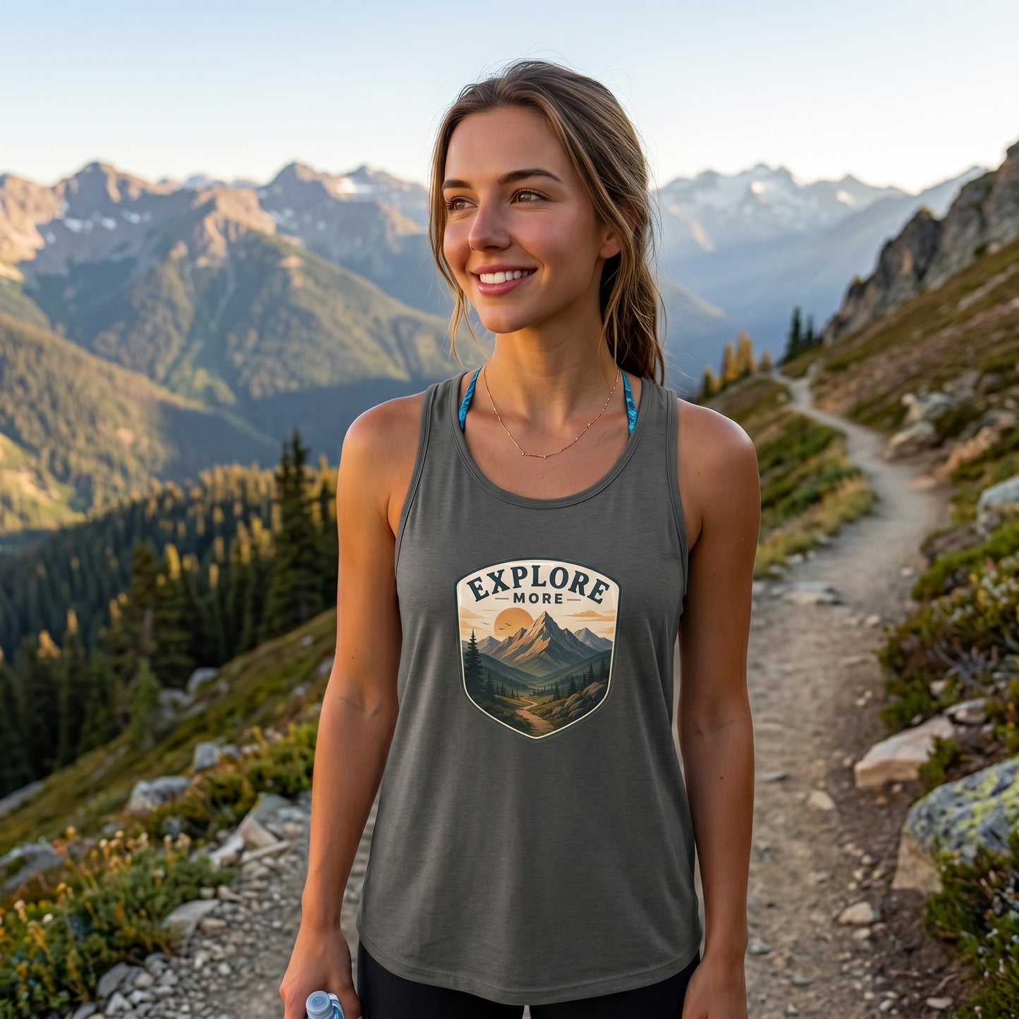Explore More Mountain Adventure Tank Top