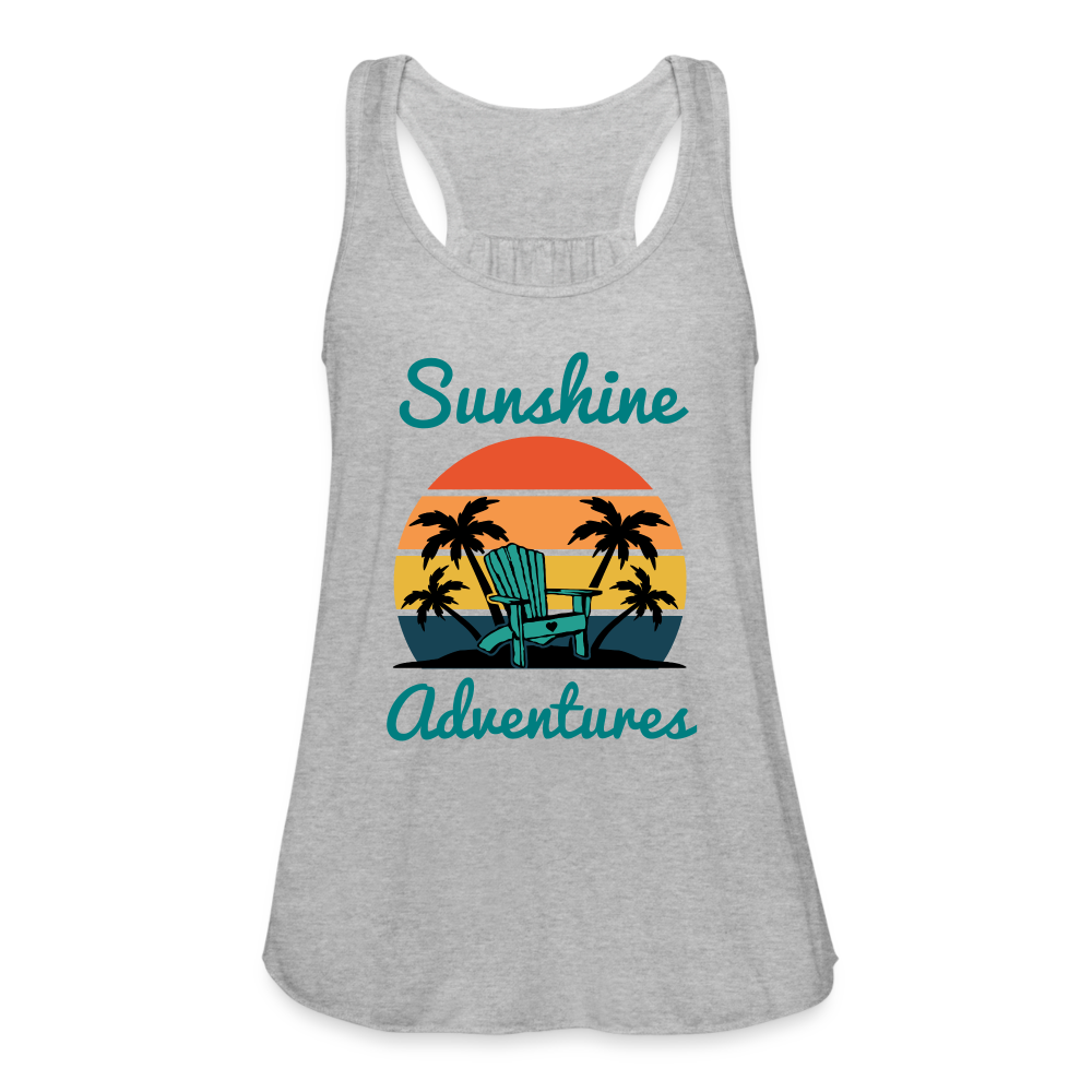 Beach Chair Sunshine Adventures Women's Tank - heather gray