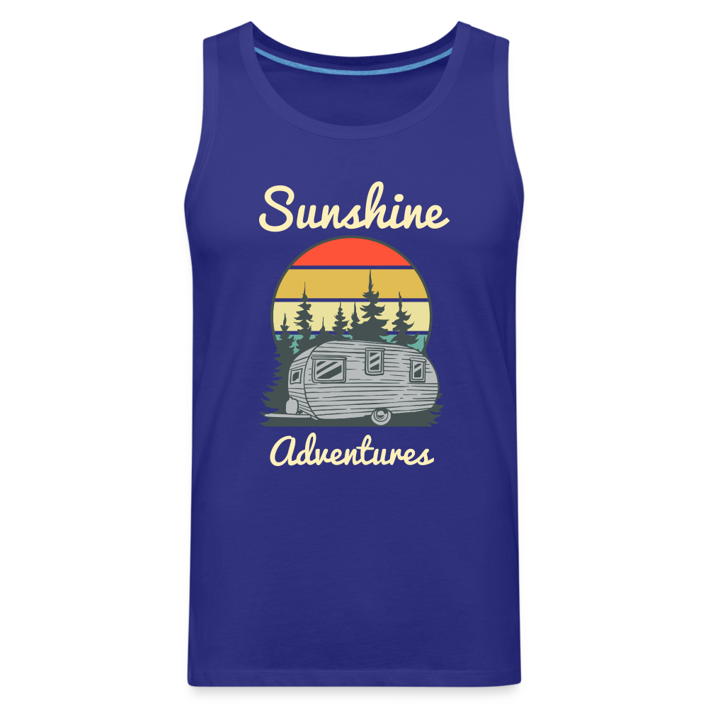 Camping Sunshine Adventures Tank - royal blue