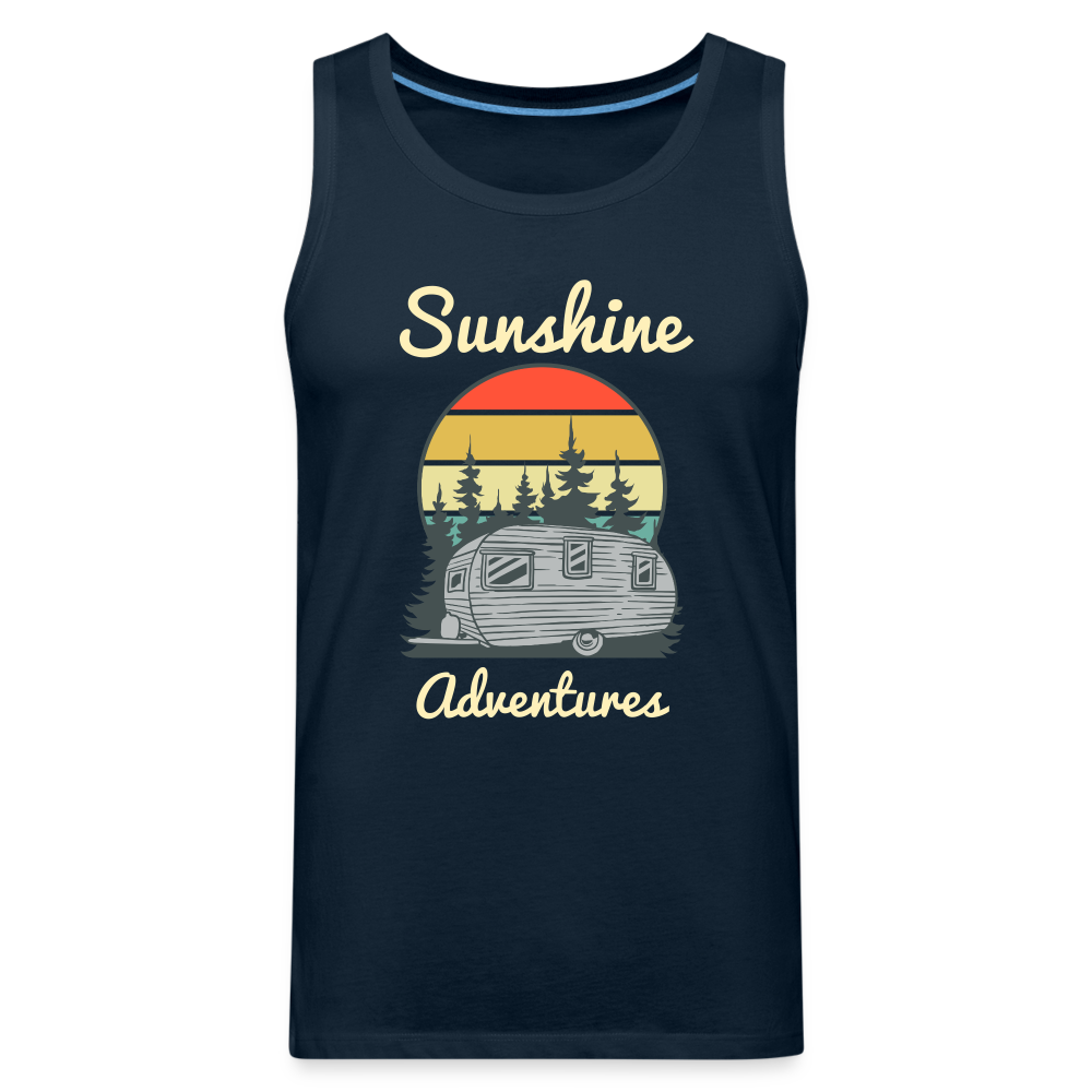 Camping Sunshine Adventures Tank - deep navy